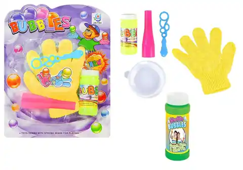 ⁨Zestaw bańki mydlane magiczna rękawica, rękawiczka⁩ w sklepie Wasserman.eu