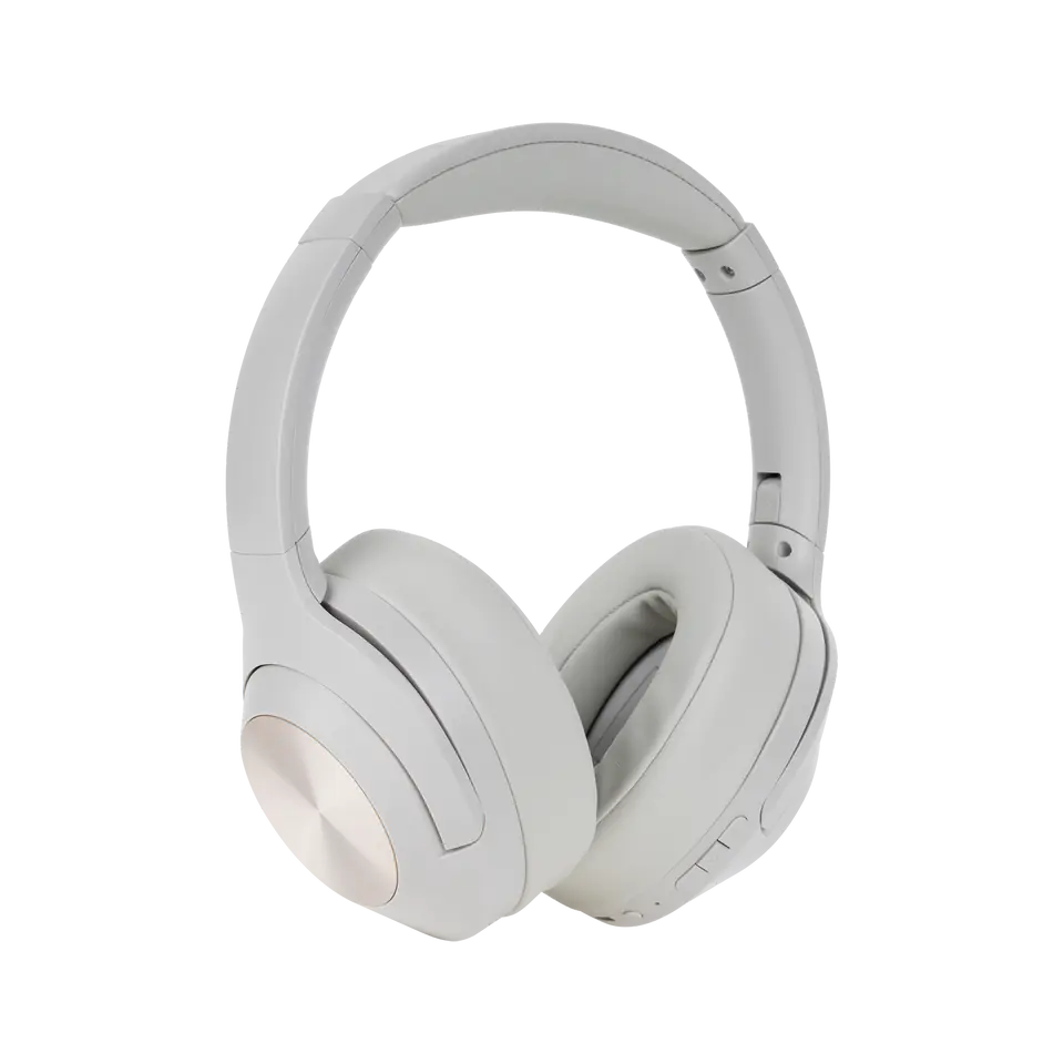 ⁨Wireless over-ear headphones Kruger&Matz F2 , grey⁩ at Wasserman.eu