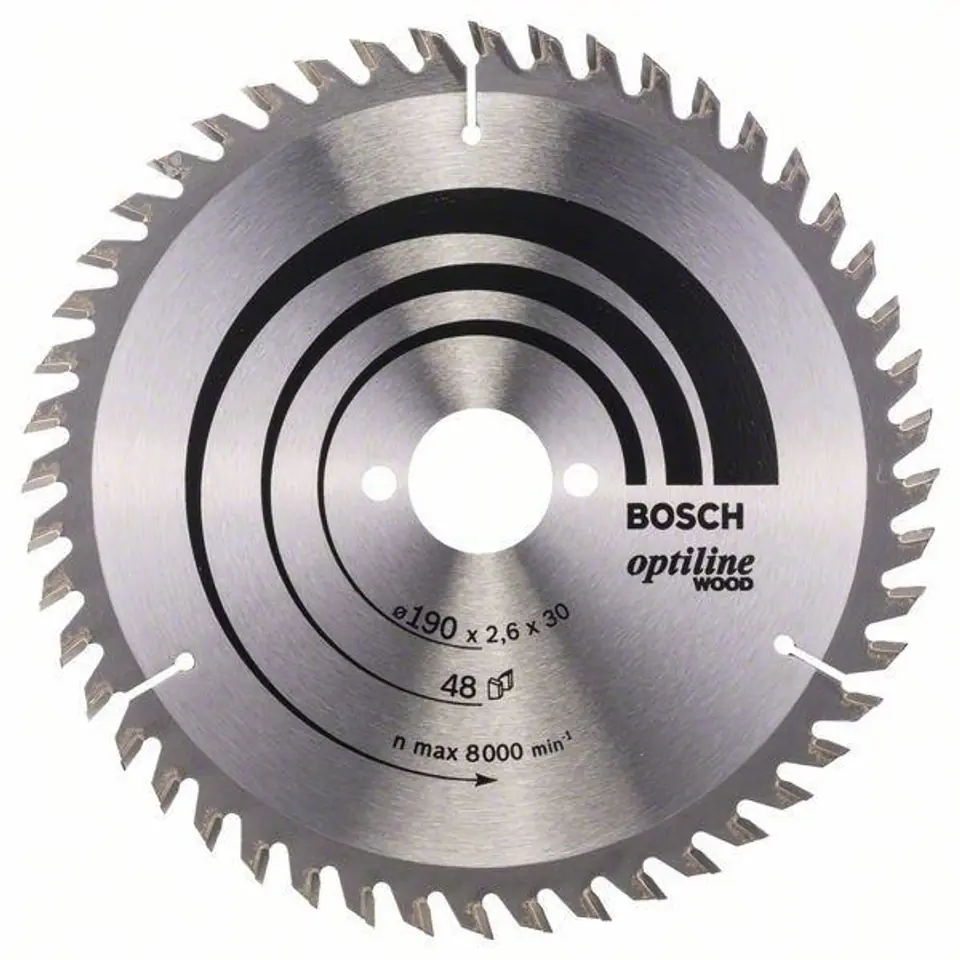 KREISSÄGE-H OPTILINE HOLZ 190*2,6*30/Z48 im Wasserman.eu