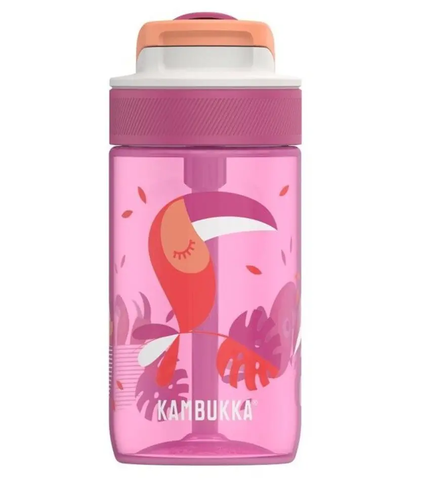 ⁨Kambukka butelka na wodę dla dzieci Lagoon 400ml Toekan Love⁩ w sklepie Wasserman.eu