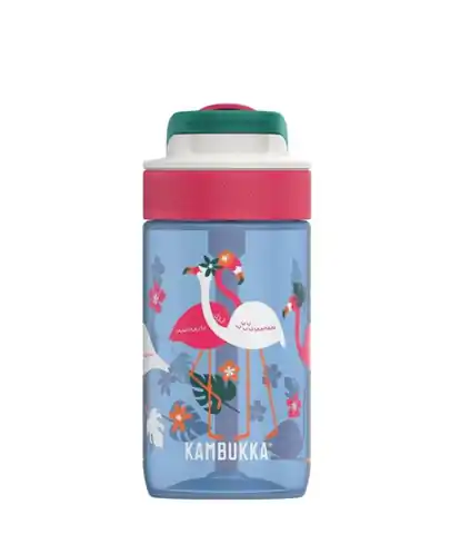 ⁨Kambukka butelka na wodę dla dzieci Lagoon 400ml Blue Flamingo⁩ w sklepie Wasserman.eu