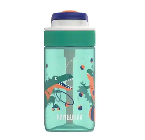 ⁨Kambukka butelka na wodę dla dzieci Lagoon 400ml Juggling Dino⁩ w sklepie Wasserman.eu