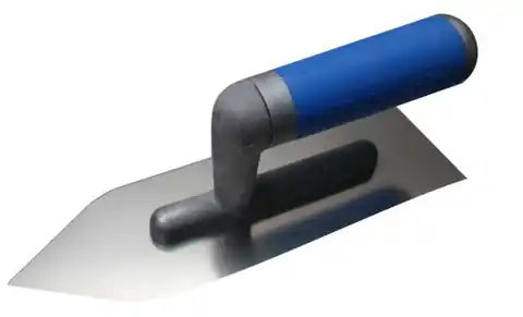 ⁨STAINLESS STEEL TROWEL SMOOTH 230MM CONICAL⁩ at Wasserman.eu