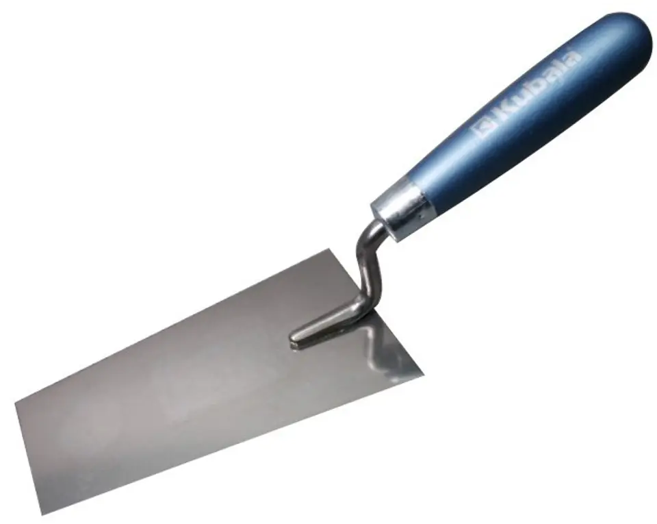 ⁨TRAPEZOIDAL STAINLESS STEEL TROWEL 80*145*55MM⁩ at Wasserman.eu