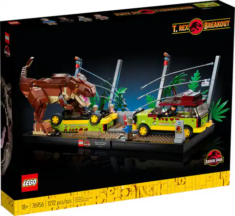 ⁨LEGO 76956 Jurassic World Tyranozaur na wolności⁩ w sklepie Wasserman.eu