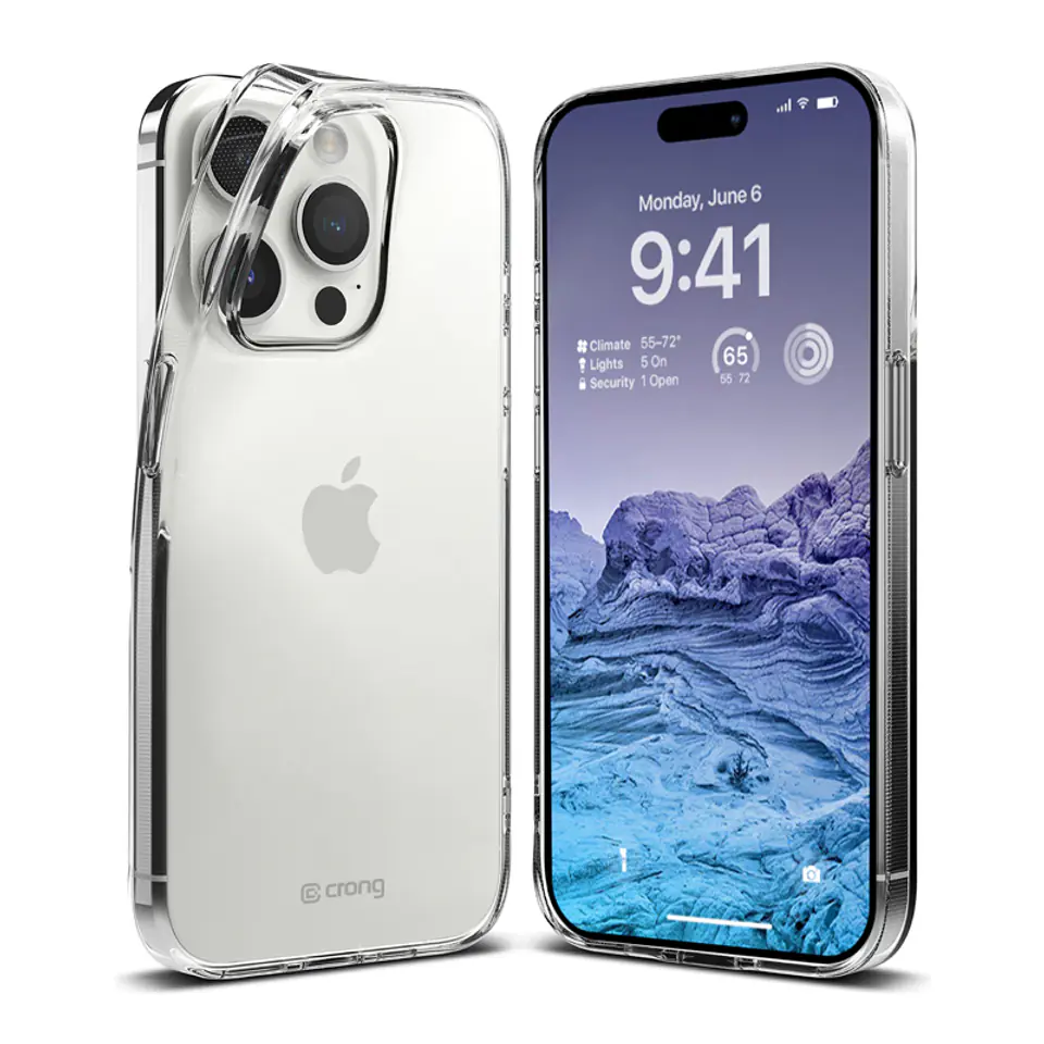 Case iPhone 15 Pro Max Crystal Slim Cover at Wasserman.eu