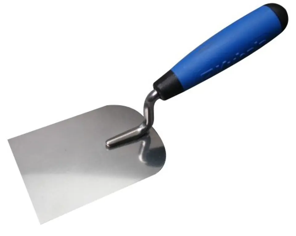 ⁨STAINLESS STEEL STUCCO TROWEL 80MM⁩ at Wasserman.eu