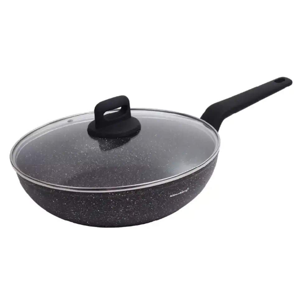 ⁨WOK MARMURKOWY Z POKRYWĄ KLAUSBERG 28cm KB-7668⁩ w sklepie Wasserman.eu