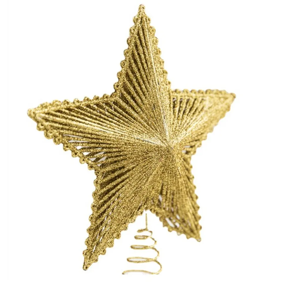 ⁨Czubek na choinkę XL 23x19,5 cm BOŻE NARODZENIE KSN141⁩ w sklepie Wasserman.eu