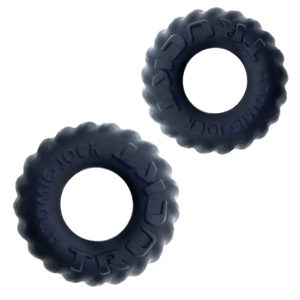 ⁨Oxballs - Truckt Cockring Special Edition Night 2 pcs Black⁩ at Wasserman.eu