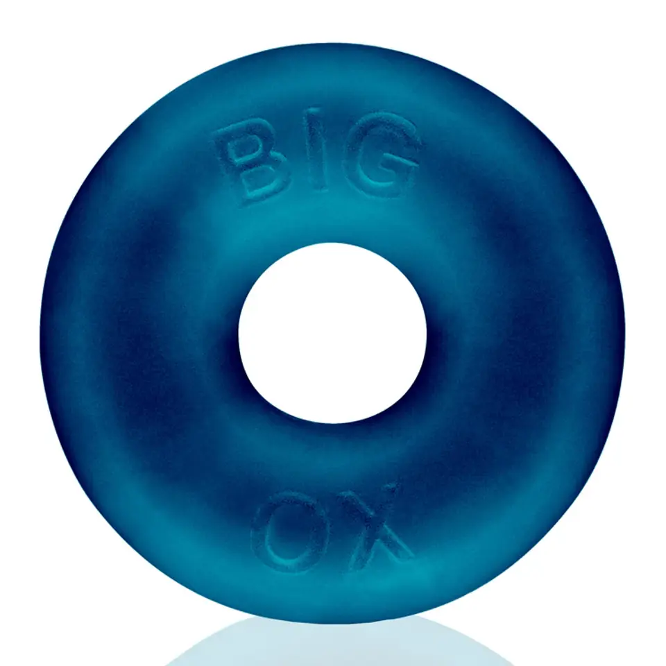 ⁨Oxballs - Big Ox Pierścień Erekcyjny Na Penisa Niebieski⁩ w sklepie Wasserman.eu
