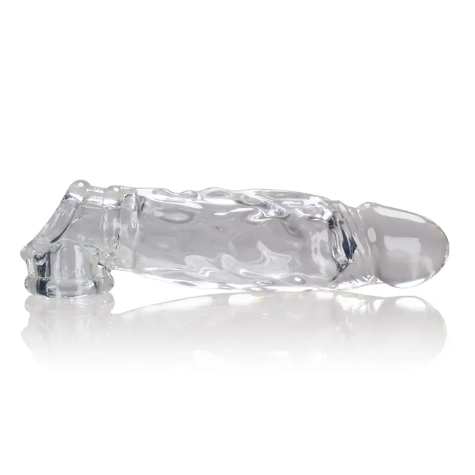⁨Oxballs penis extension TPR Butch Cocksheath Clear⁩ at Wasserman.eu