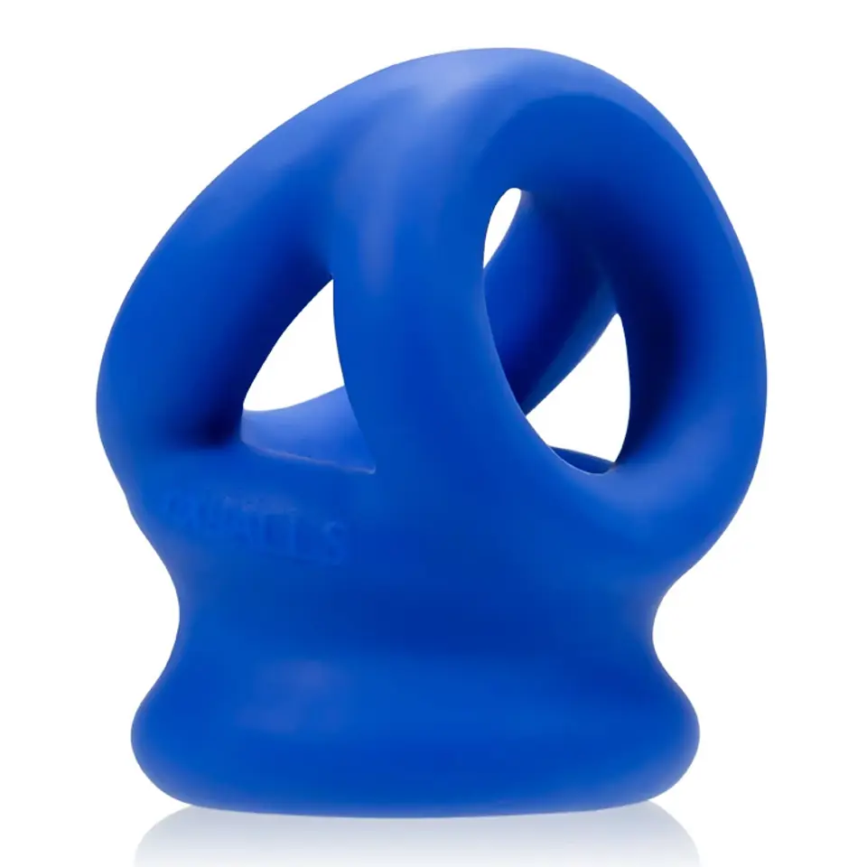 ⁨Oxballs - Tri-Squeeze Cocksling and Ballstretcher Blue⁩ at Wasserman.eu