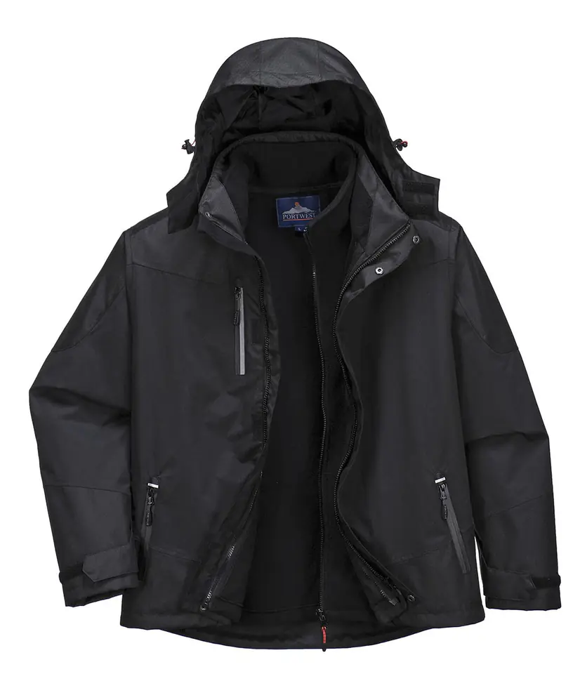 ⁨INSULATED JACKET 3IN1 S553 BLACK S⁩ at Wasserman.eu