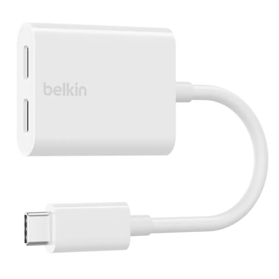 ⁨Belkin F7U081BTWH interface hub USB Type-C White⁩ at Wasserman.eu