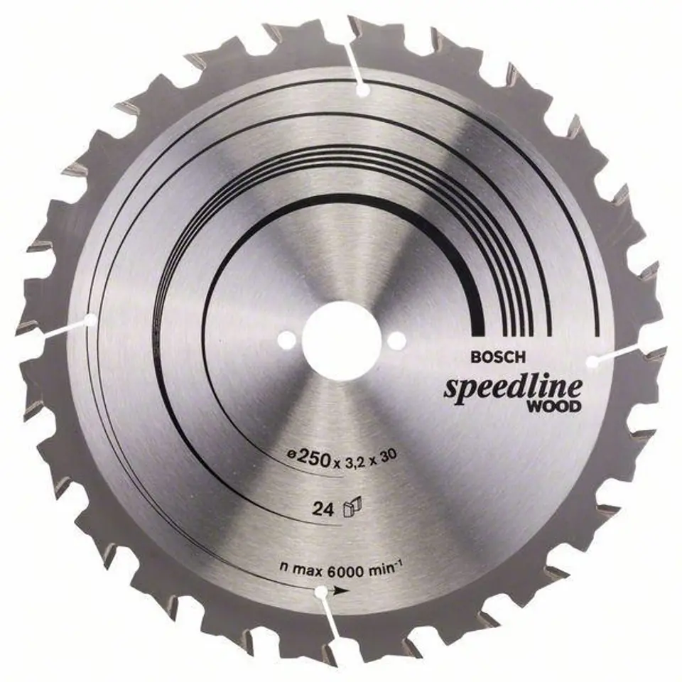 ⁨PIŁA TARCZOWA T SPEEDLINE WOOD 250*3.2*30/Z24⁩ w sklepie Wasserman.eu