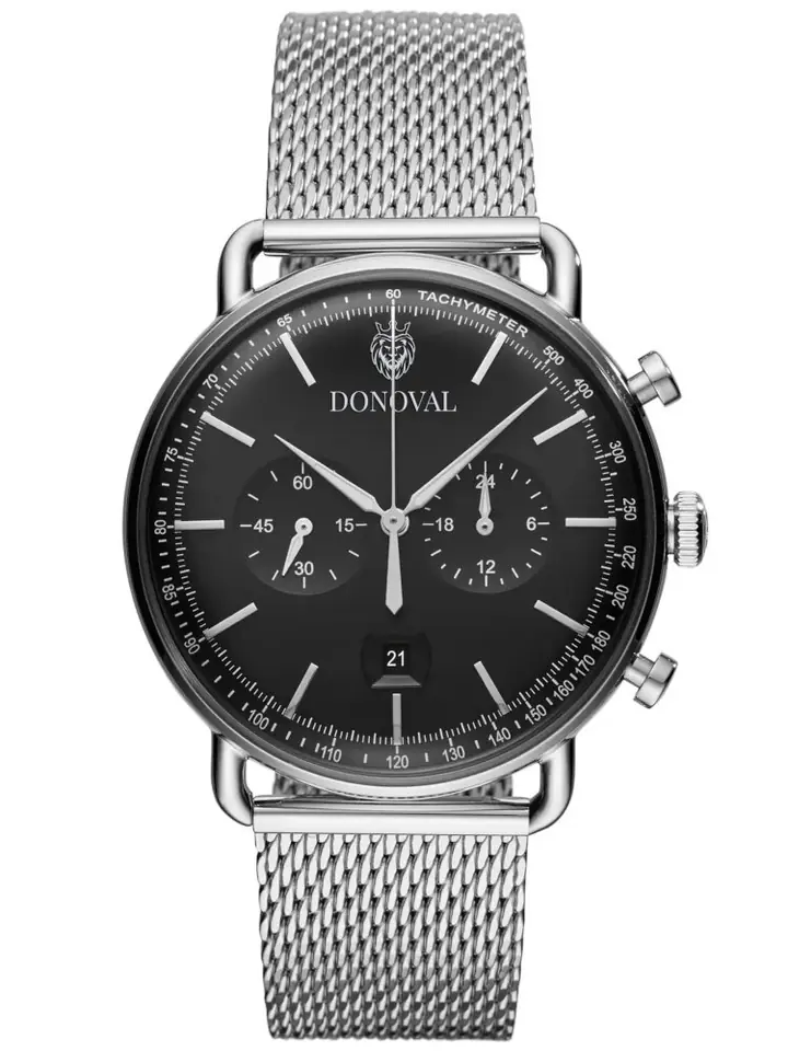 ⁨ZEGAREK MĘSKI DONOVAL WATCHES CHRONOSTAR DL0028 - CHRONOGRAF + BOX (zdo006a)⁩ w sklepie Wasserman.eu