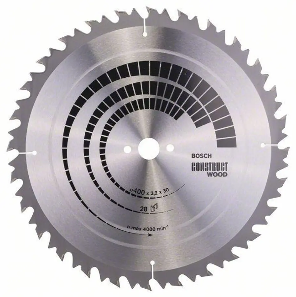 ⁨CIRCULAR SAW T CONSTRUCT WOOD 400*3,5*30/28⁩ at Wasserman.eu