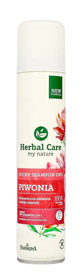 ⁨Herbal Care Suchy Szampon do włosów Piwonia⁩ w sklepie Wasserman.eu