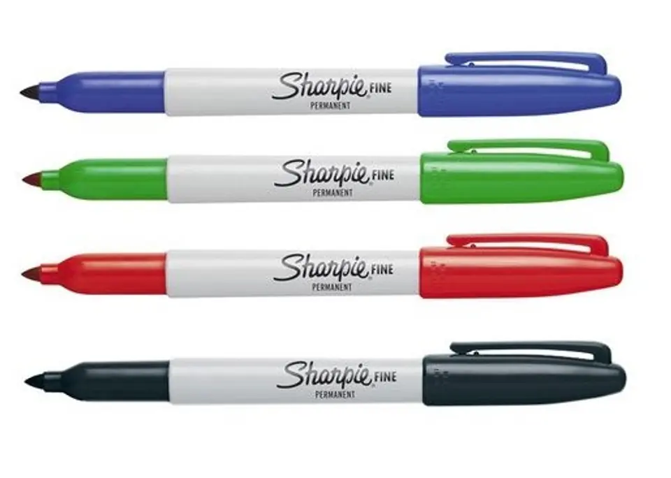 ⁨MARKER FINE PM-SHARPIE08 NIEBIESKI⁩ w sklepie Wasserman.eu