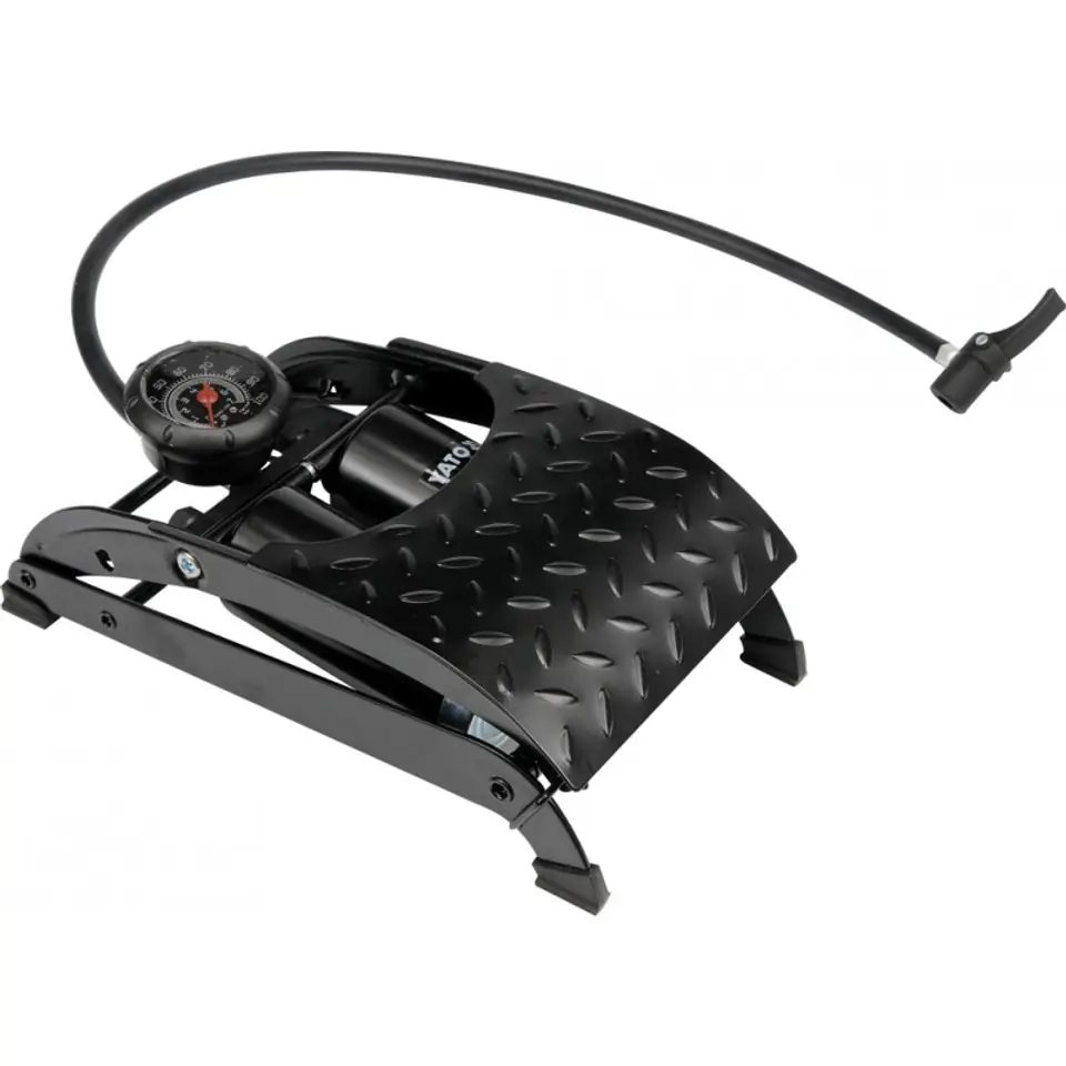 DOUBLE-PISTON FOOT PUMP WITH ACCESSORIES at Wasserman.eu
