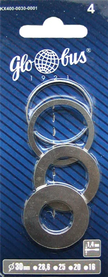 ⁨REDUCTION RINGS 1.4, 4 PIECES⁩ at Wasserman.eu