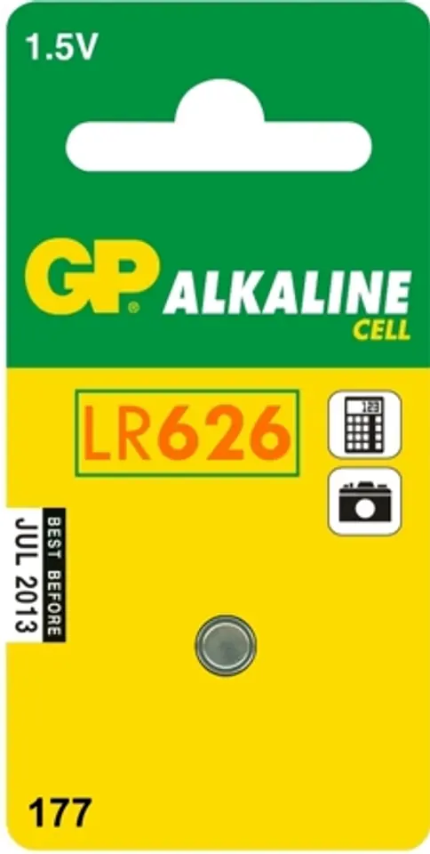 ⁨ALKALINE WATCH BATTERY 1.5V 177⁩ at Wasserman.eu