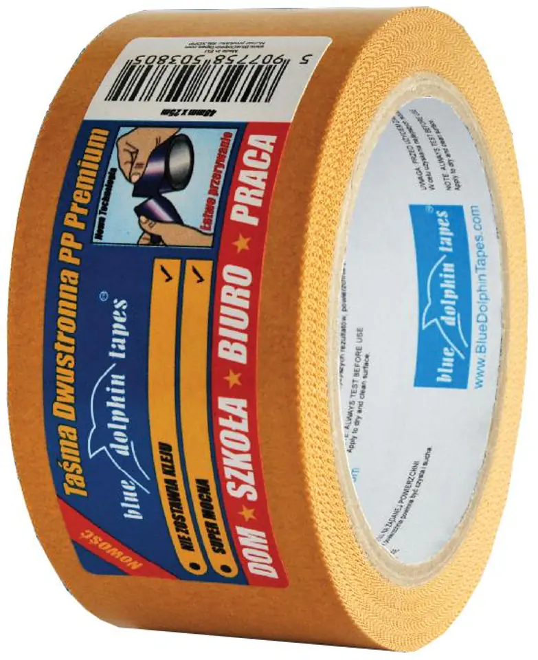 ⁨DOUBLE-SIDED TAPE PP SUPER INTERRUPTING 48MM*25M⁩ at Wasserman.eu