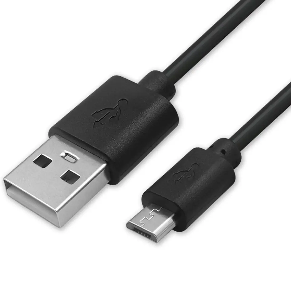⁨Qoltec Kabel USB A męski | micro USB B męski | 1m | BULK⁩ w sklepie Wasserman.eu
