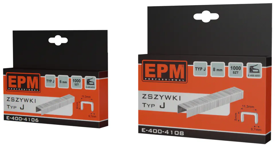 ⁨STAPLES 1000PCS 8MM J-008⁩ at Wasserman.eu