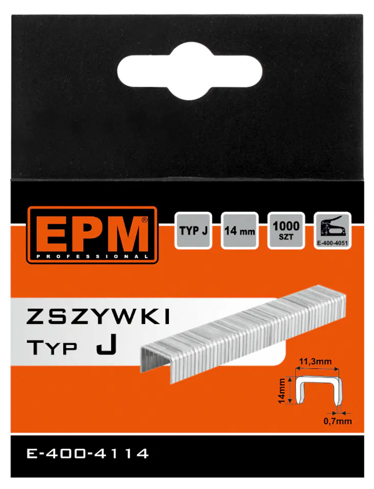 ⁨ZSZYWKI 1000SZT 14MM J-014⁩ w sklepie Wasserman.eu