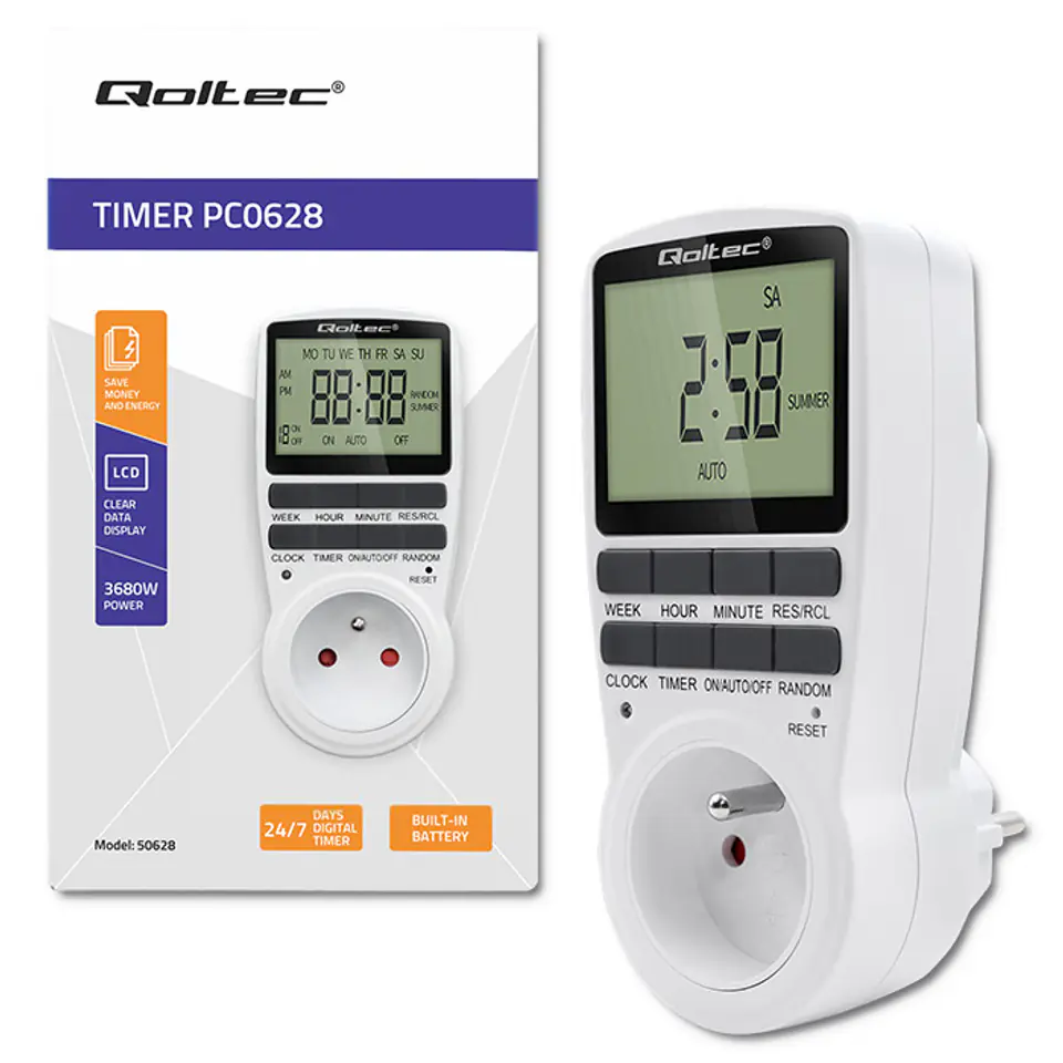 ⁨Electronic timer PC0628 with LCD⁩ at Wasserman.eu