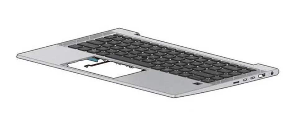 ⁨HP SPS-TOPCVR W/KB CP+PS BL⁩ w sklepie Wasserman.eu
