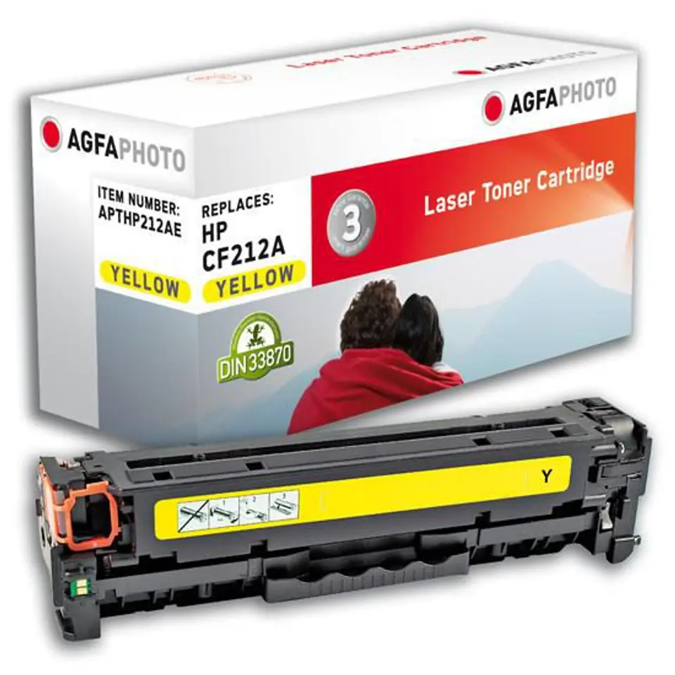 ⁨AgfaPhoto Toner Y, rpl CF212A⁩ w sklepie Wasserman.eu