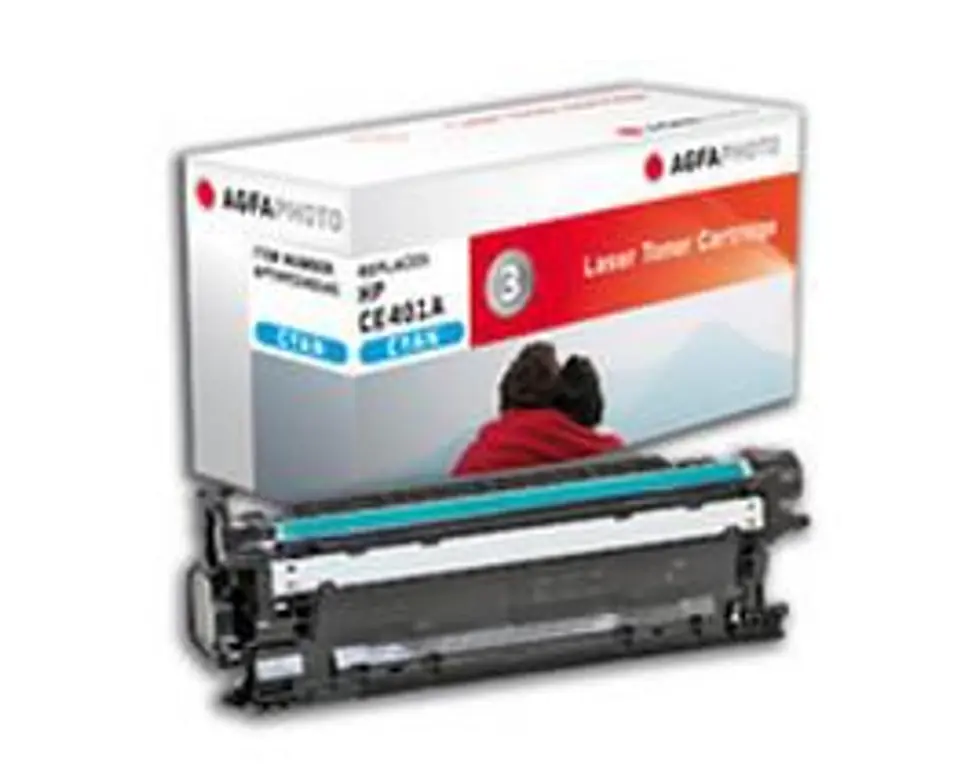 ⁨AgfaPhoto Toner Cyan, rpl. CE401A⁩ w sklepie Wasserman.eu