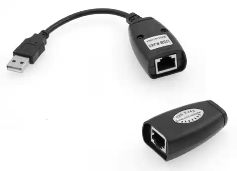 ⁨MicroConnect CAT 5/5e/6 / USB 1.1 Converter⁩ w sklepie Wasserman.eu