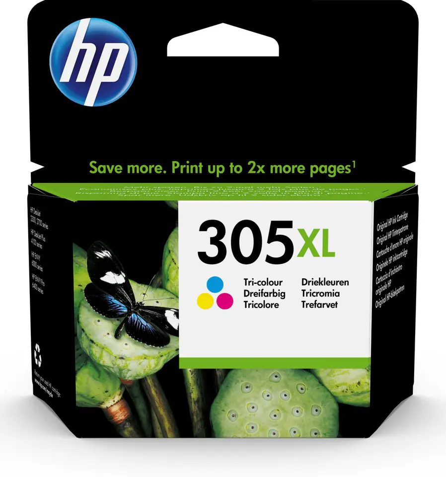 ⁨HP 305Xl High Yield Tri-Color⁩ w sklepie Wasserman.eu