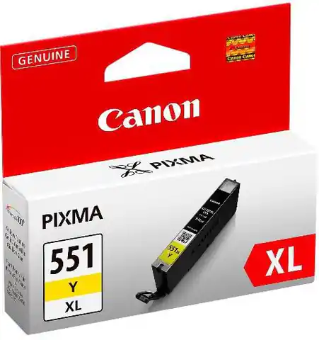 ⁨Canon CLI-551XL Yellow⁩ w sklepie Wasserman.eu