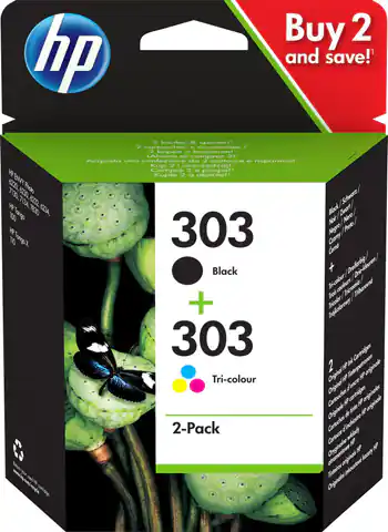 ⁨HP 303 2-pack Black/Tri-color⁩ w sklepie Wasserman.eu