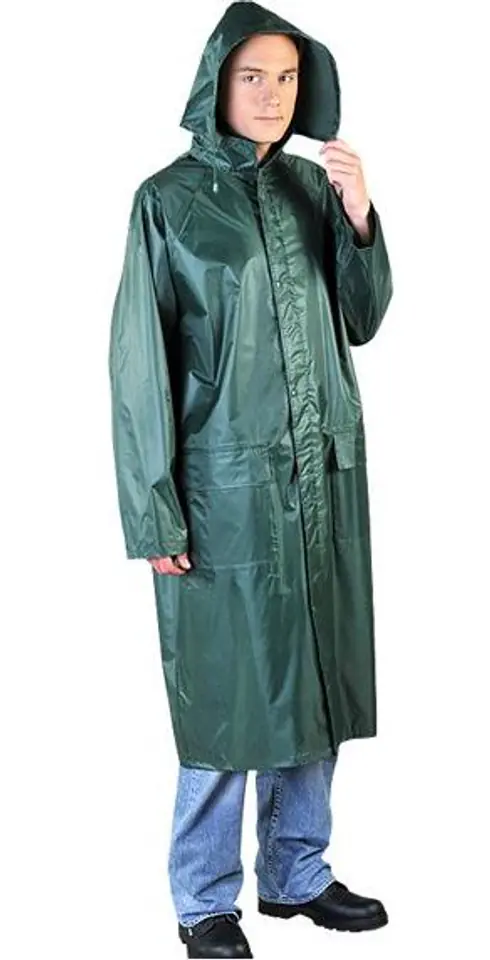 ⁨RAINCOAT GREEN PPNPZ SIZE L⁩ at Wasserman.eu