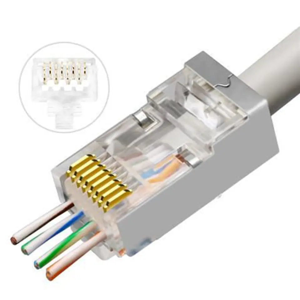 Lanview RJ45 STP plug Cat6 for w sklepie Wasserman.eu