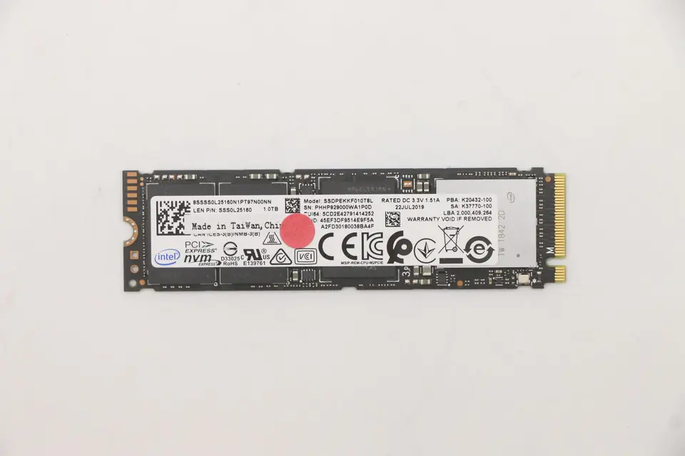 ⁨Lenovo 1TB M.2 2280 PCIe NVMe SSD⁩ w sklepie Wasserman.eu