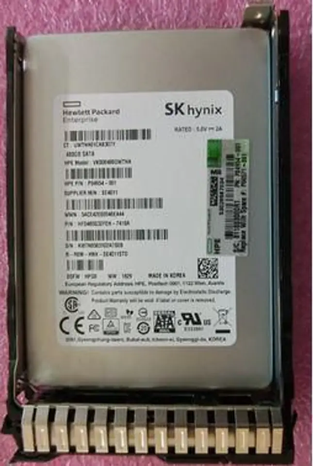 ⁨Hewlett Packard Enterprise SSD 480GB Sata 2,5Inch SFF⁩ w sklepie Wasserman.eu