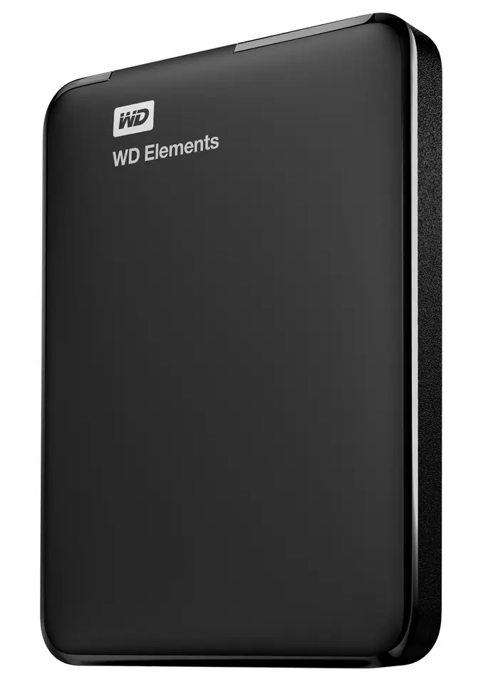 ⁨Western Digital WD Elements Portable external hard drive 2000 GB Black⁩ at Wasserman.eu