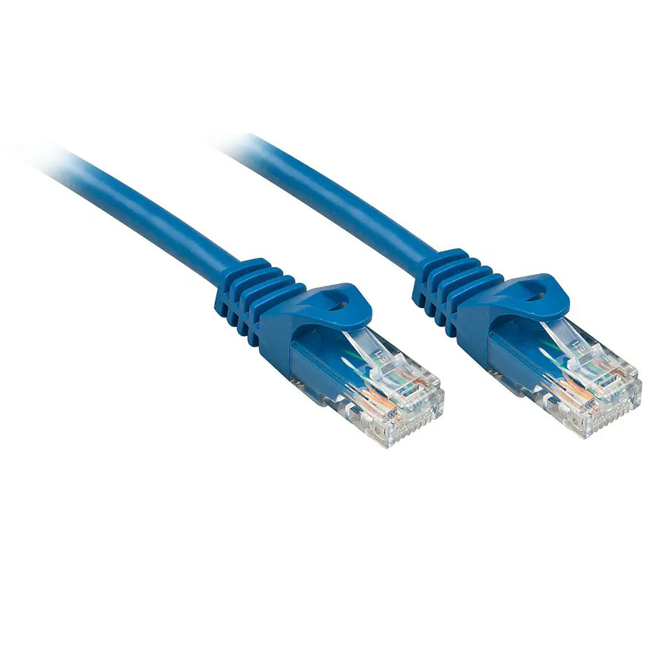 ⁨Lindy Networking Cable Blue 1 M⁩ w sklepie Wasserman.eu