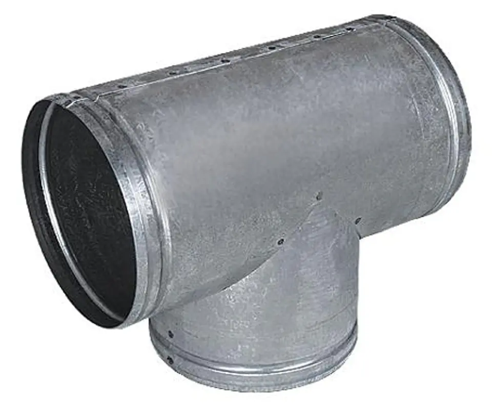 ⁨TEE T GALVANIZED 150/150/150MM 90S⁩ at Wasserman.eu