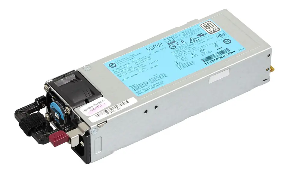 ⁨Hewlett Packard Enterprise 500 W hot-plug power supply⁩ w sklepie Wasserman.eu