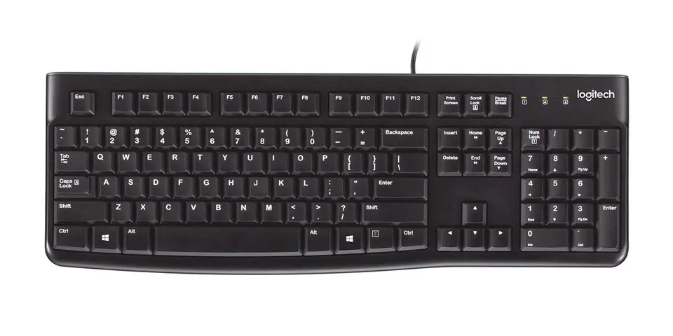 ⁨Logitech K120 Keyboard, UK, OEM⁩ w sklepie Wasserman.eu