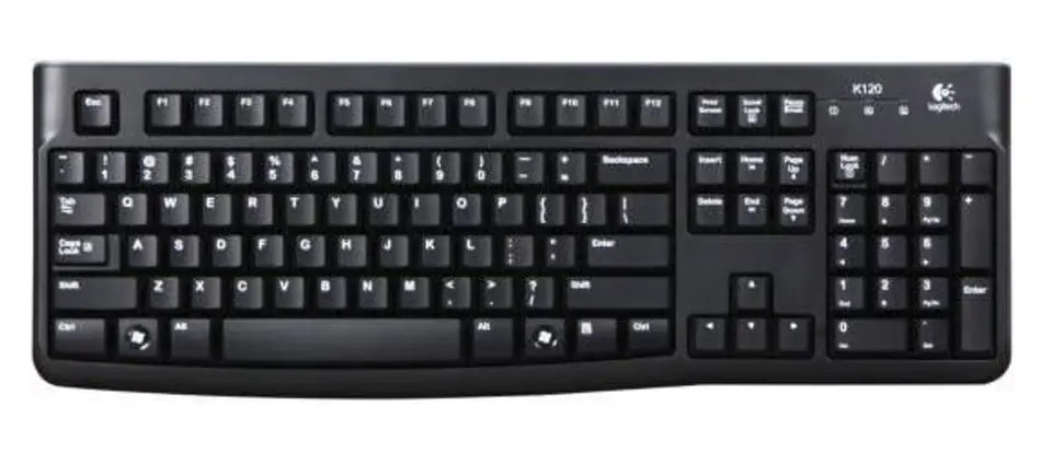 ⁨Logitech K120 Keyboard, Pan Nordic⁩ w sklepie Wasserman.eu