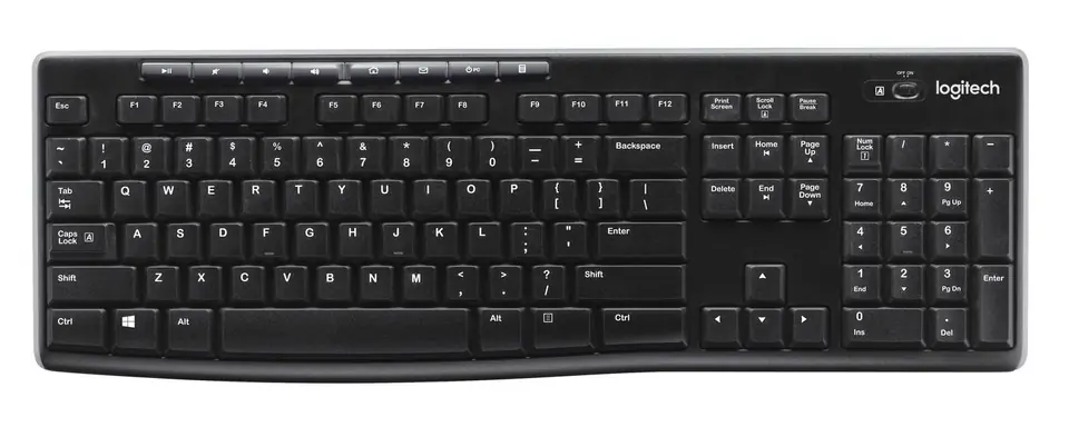 ⁨Logitech K270 Keyboard, German⁩ w sklepie Wasserman.eu